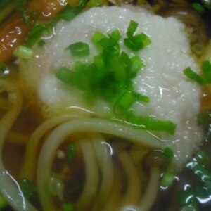 ふわふわとろろ♪あったか♪うどん